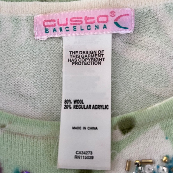 Gorgeous Glittery Sweater by Cusco Barcelona -Small/M - Picture 6 of 6